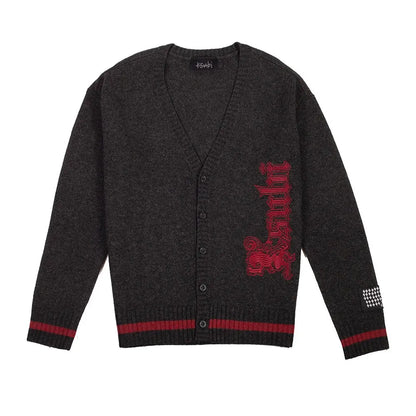 Ksubi Royalty Black Cardigan Sweater Ksubi