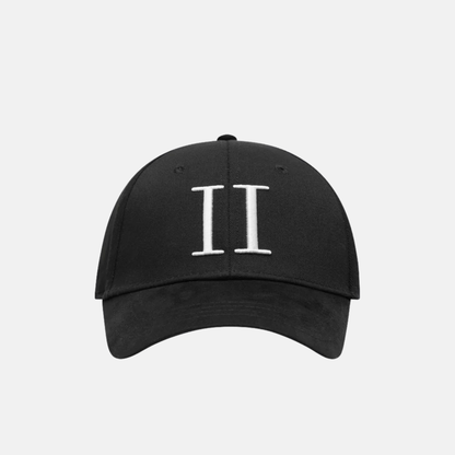 Les Deux Black Baseball Cap Suede II