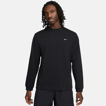 Nike Solo Swoosh  Black Long-Sleeve Top