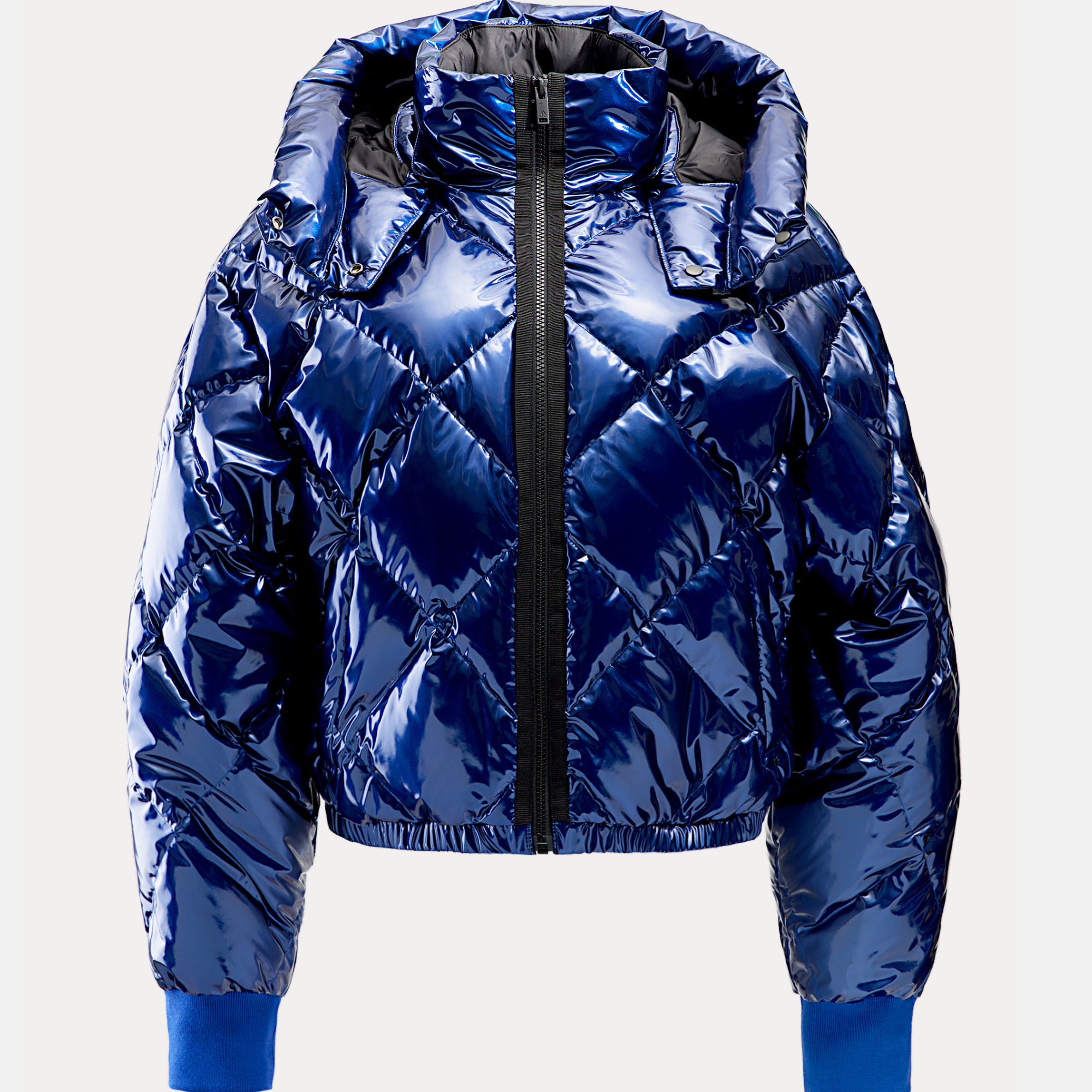 Moose Knuckles Bankhead Glossy Blue Bomber