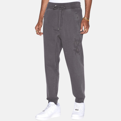 Ksubi Reverso Restore Trak Faded Black Sweatpants