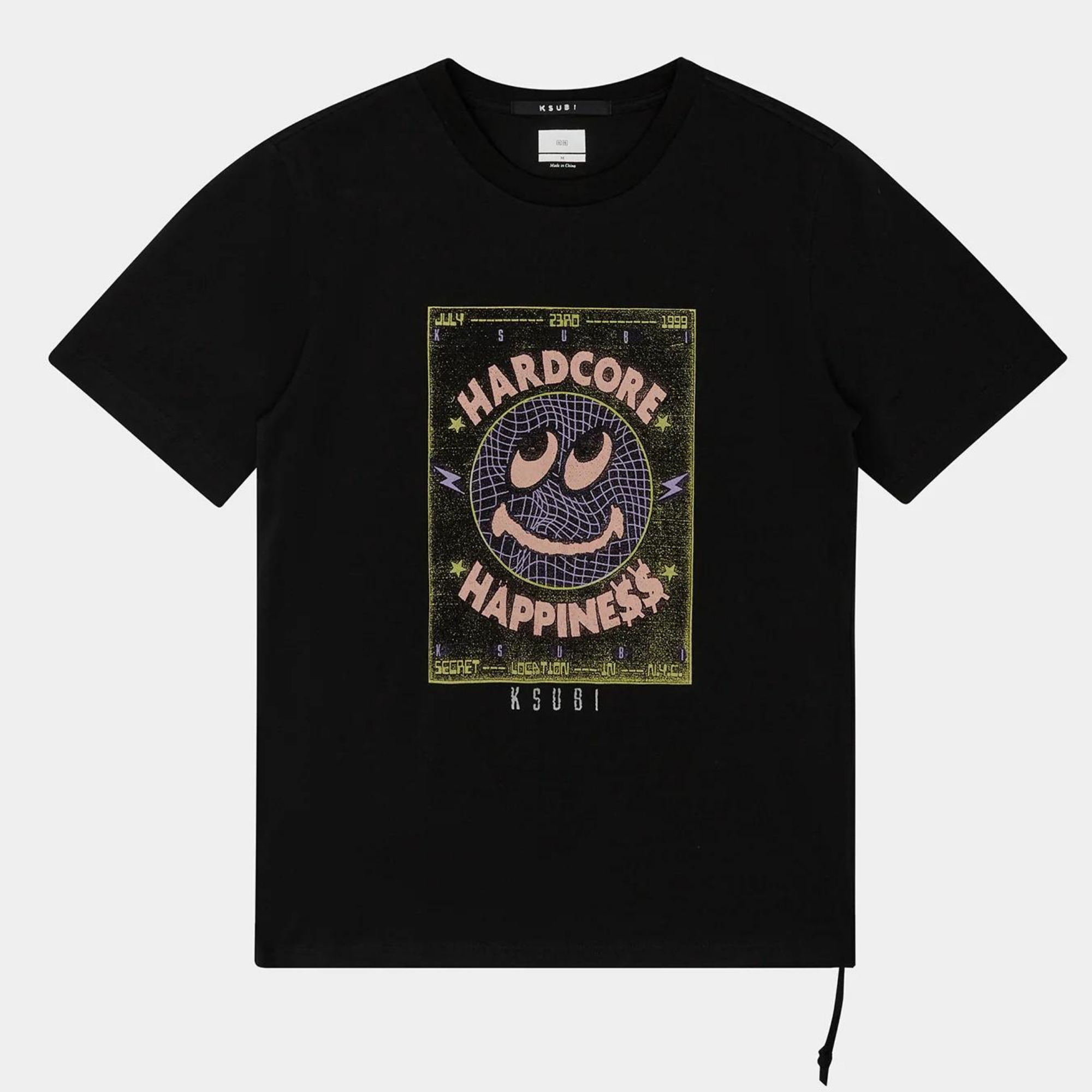 Ksubi Hardcore Kash Jet Black T-Shirt