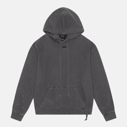 Ksubi Jupiter Slash Biggie Faded Black Hoodie