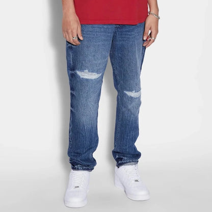 Ksubi Wolfgang Hilite Trashed Jean Medium Blue