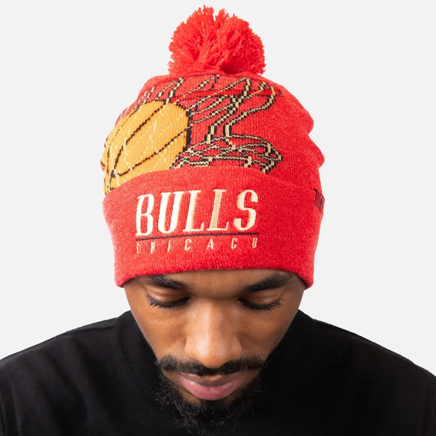 Mitchell & Ness NBA Freethrow Knit Beanie 'Bulls' Mitchell & Ness