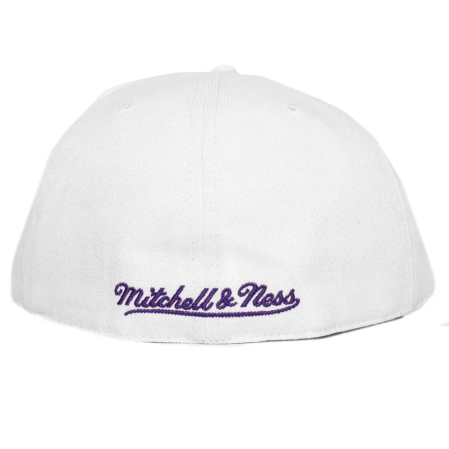 Mitchell & Ness NBA Reload 2.0 Fitted Cap Lakers White Mitchell & Ness