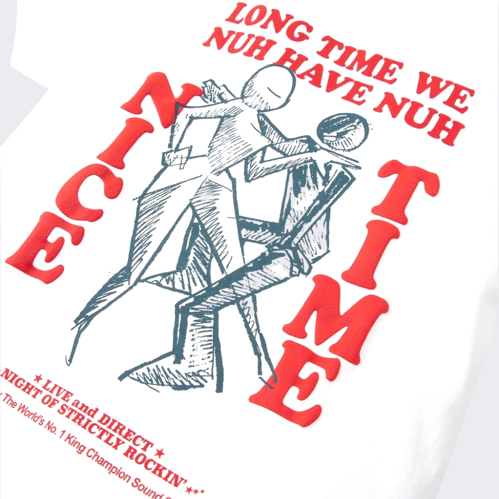 PAPER PLANES NICE TIME TEE IN WHITE