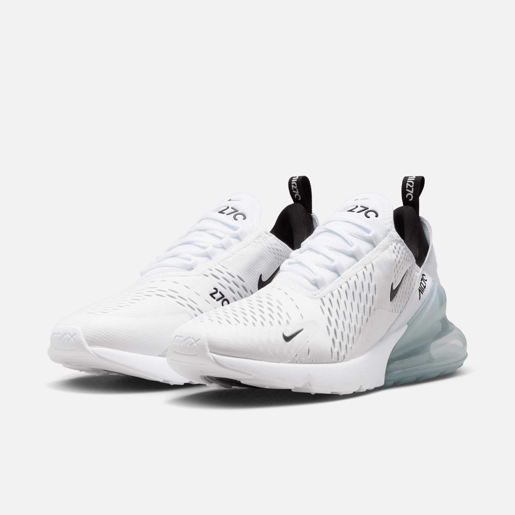 Nike 270s black and white on sale