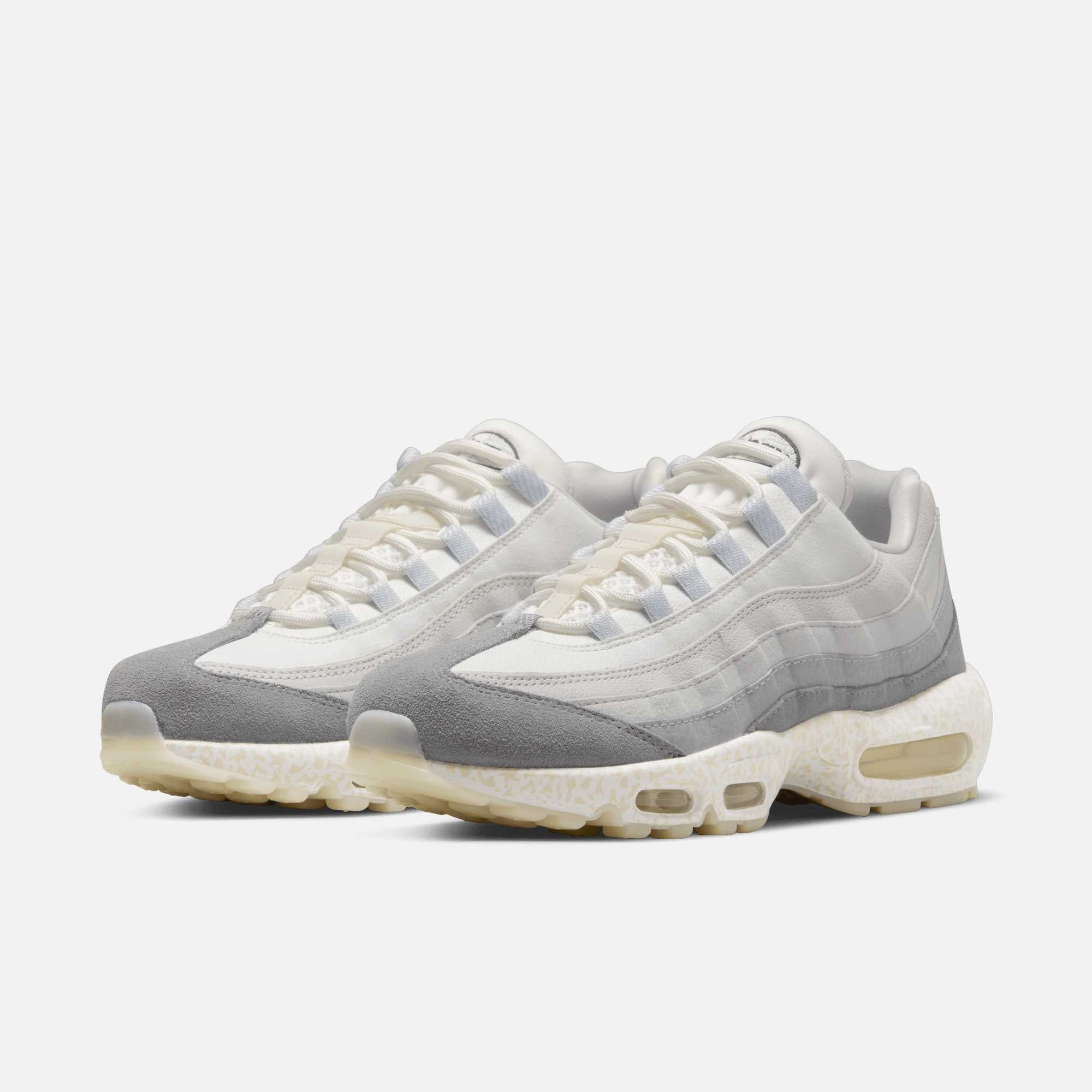 Nike Air Max 95 QS 'Light Bone' - Puffer Reds