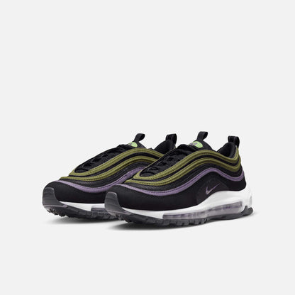 Nike Air Max 97 (GS) Black Purple Green Nike