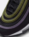Nike Air Max 97 (GS) Black Purple Green Nike