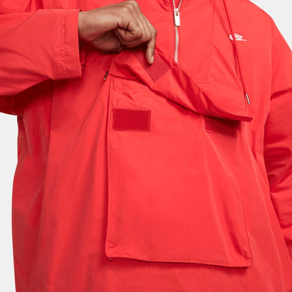 Nike Circa Lined Anorak Red Jacket Nike