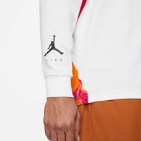 Nike Jump Man Long Sleeve Tee White Nike