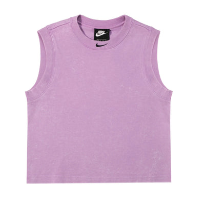 Nike Just Do It Cropped Purple Tank Air Jordan
