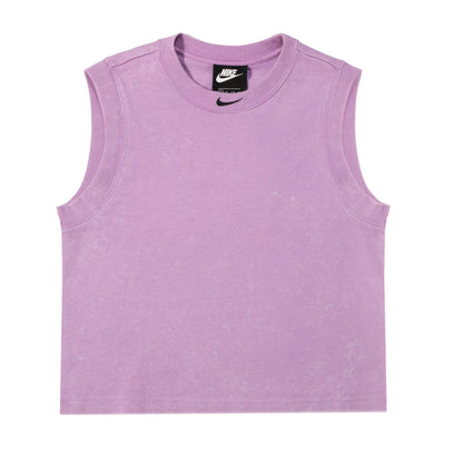 Nike Just Do It Cropped Purple Tank Air Jordan