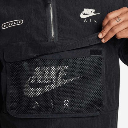 Nike Men's Woven Pullover Lined Jacket Black Nike