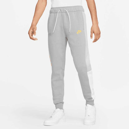 Nike Mesh Patch Jogger Grey Yellow Nike