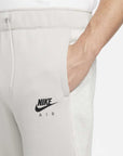 Nike Mesh Patch Jogger Light Grey White Nike
