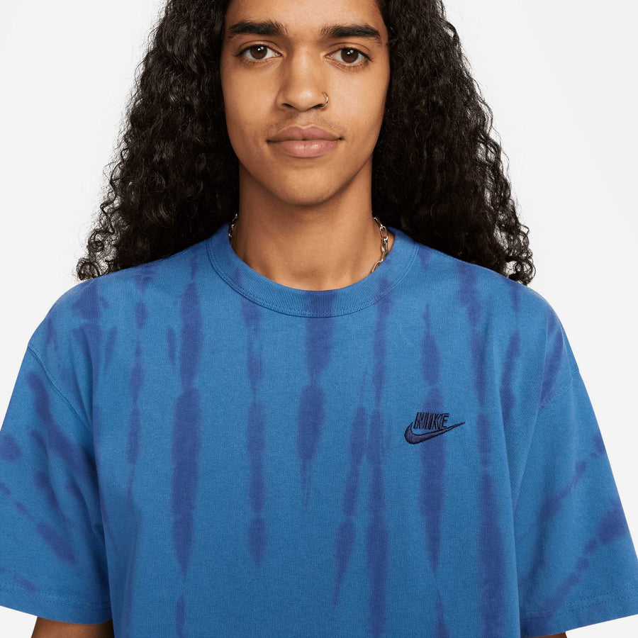 Nike NSW Premium Essential Tye Dye Blue T-Shirt Nike