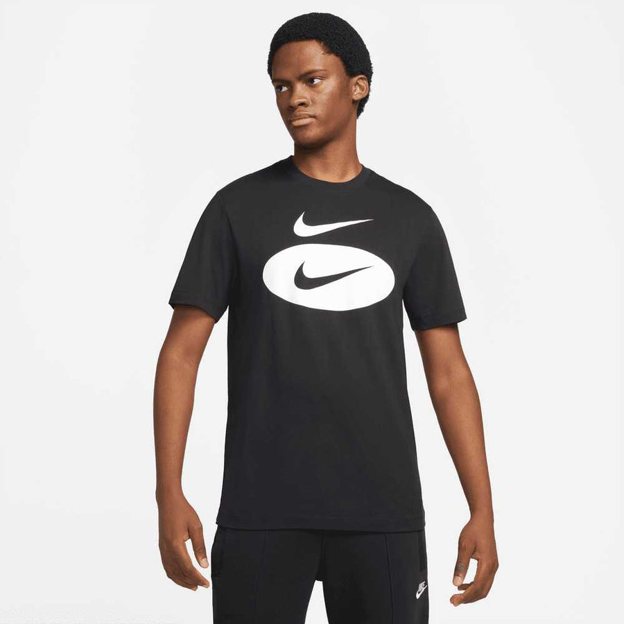 Nike Sportswear Oval Swoosh T-Shirt Black Nike
