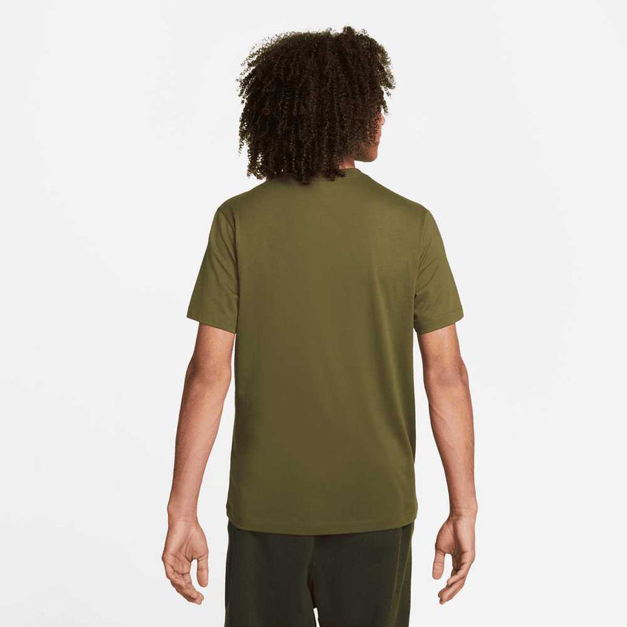 Nike Sportswear Oval Swoosh T-Shirt Green Nike