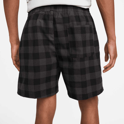 Nike Sportswear Plaid Twill Short Black Nike