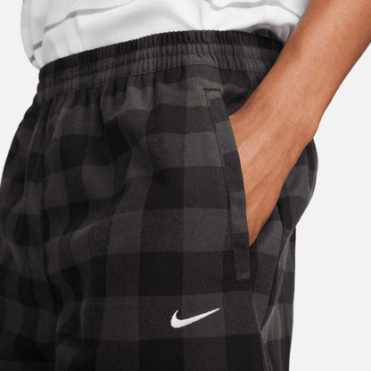 Nike Sportswear Plaid Twill Short Black Nike