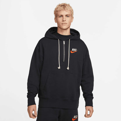 Nike Sportswear Pullover Half Zip Hoodie Black Nike