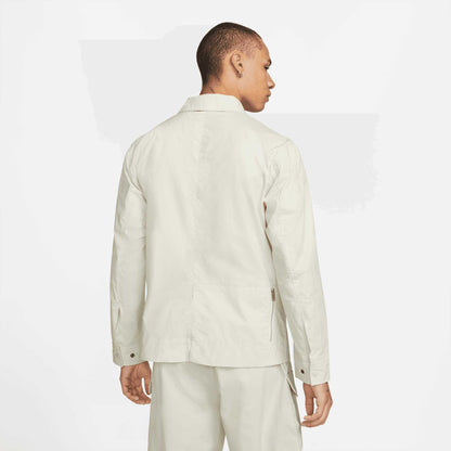 Nike Sportswear Style Essentials Snap Jacket Cream Nike