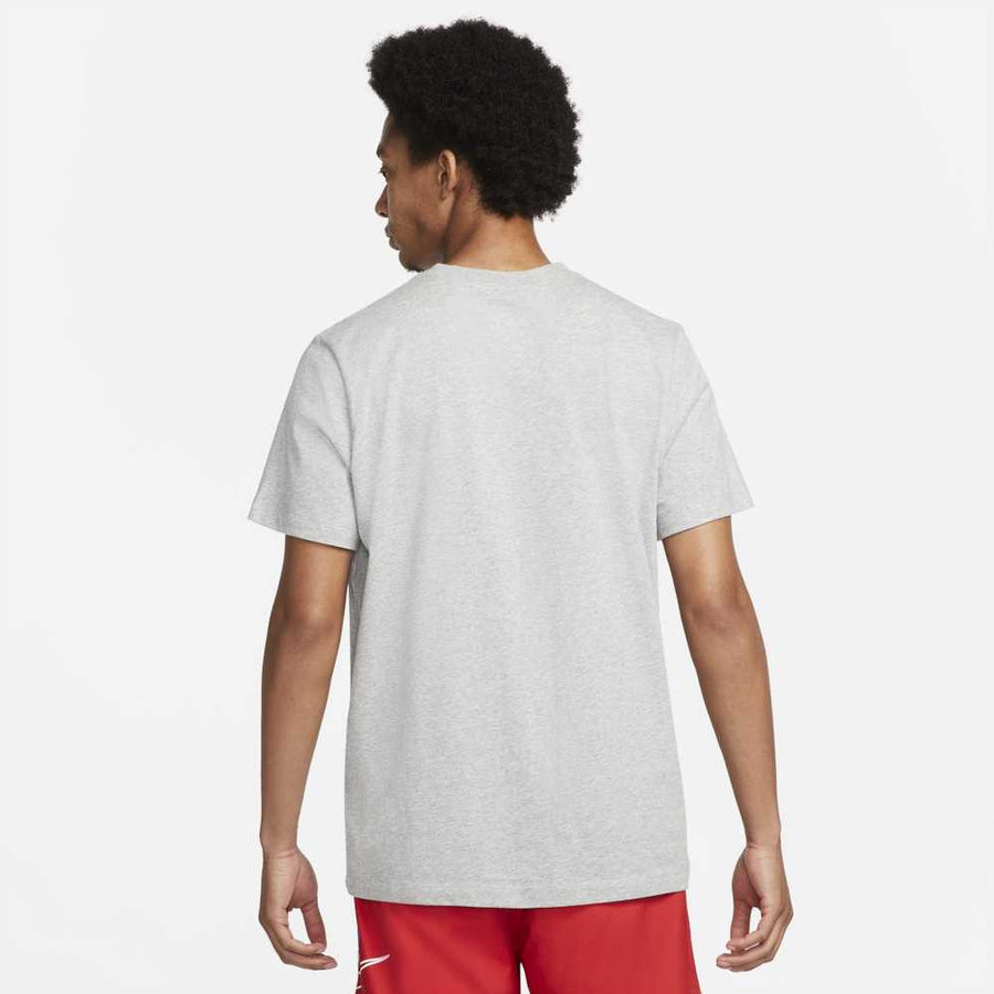 Nike Sportswear Swoosh Oval T-Shirt Grey Nike