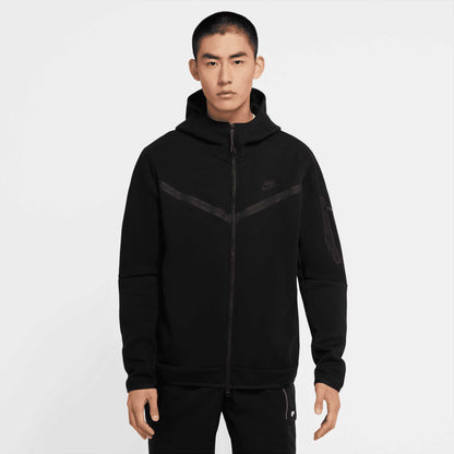 Nike Sportswear Tech Fleece Full Zip Black Hoodie Nike