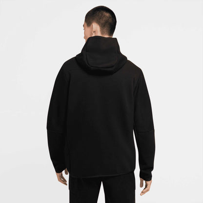 Nike Sportswear Tech Fleece Full Zip Black Hoodie Nike