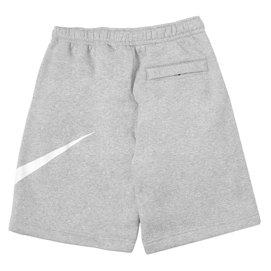 Nike Swoosh Grey Fleece Shorts Nike