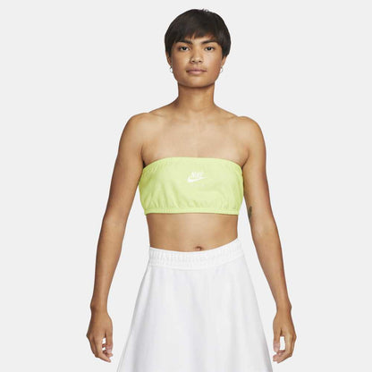 Nike Women's Air Bandeau Top Lime Nike