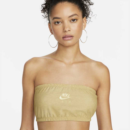 Nike Women's Air Bandeau Top Tan Nike