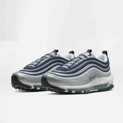 Nike Women's Air Max 97 Silver Navy Nike