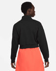 Nike Women's Essential Half Zip Crop Jacket Black Nike
