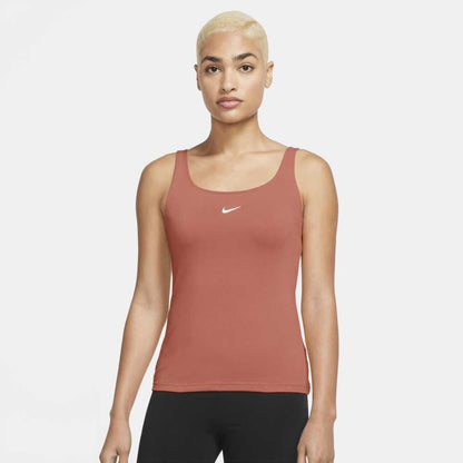 Nike Women's Fitted Tank Burnt Orange Nike