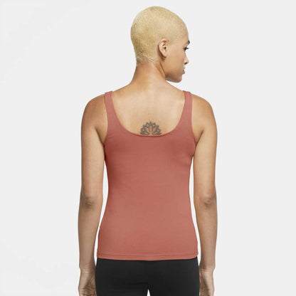 Nike Women's Fitted Tank Burnt Orange Nike