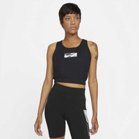 Nike Women's Gathered Top Black Nike