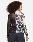 Nike Women's Icon Purple Stitch Sheer Top Nike