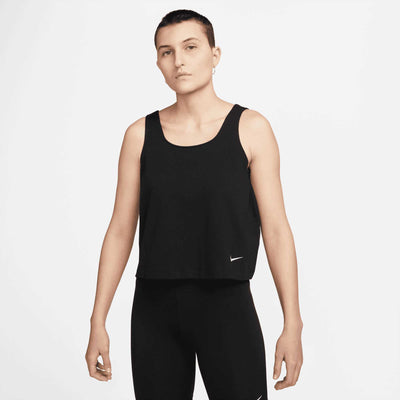 Nike Women's Oversize Crop Tank Black Nike