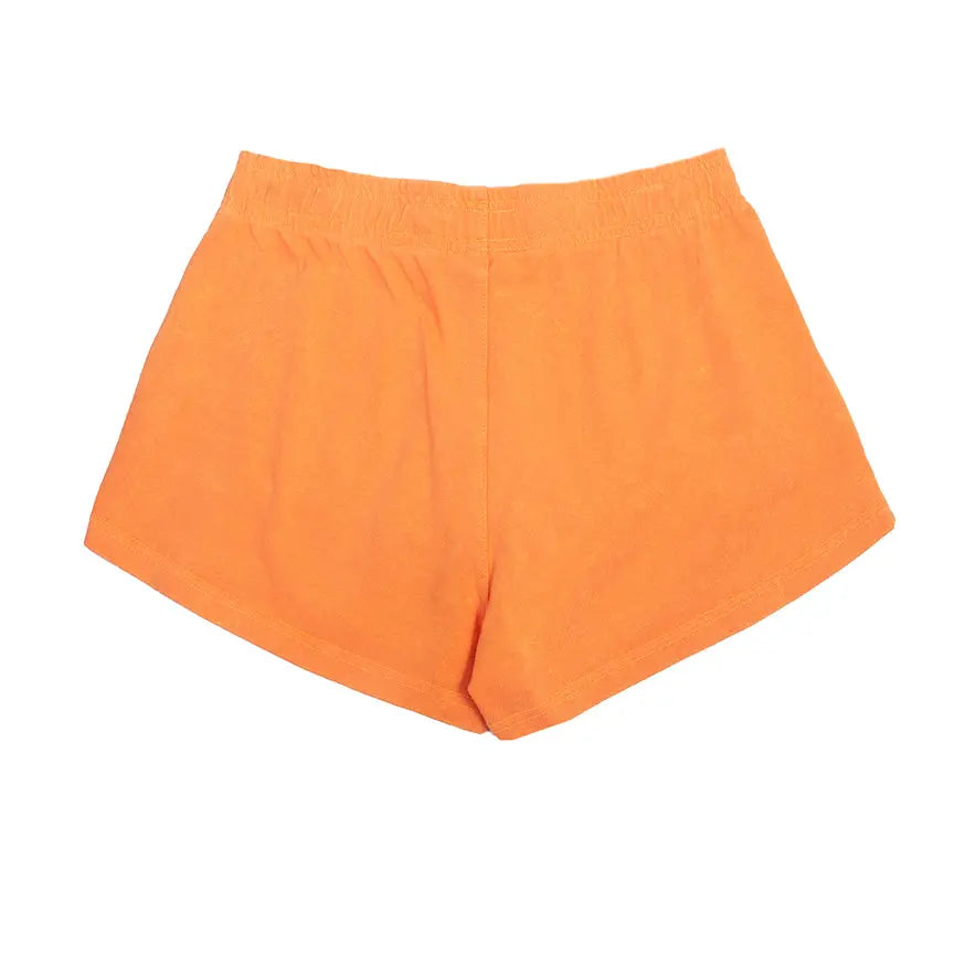 Short nike cheap orange fluo