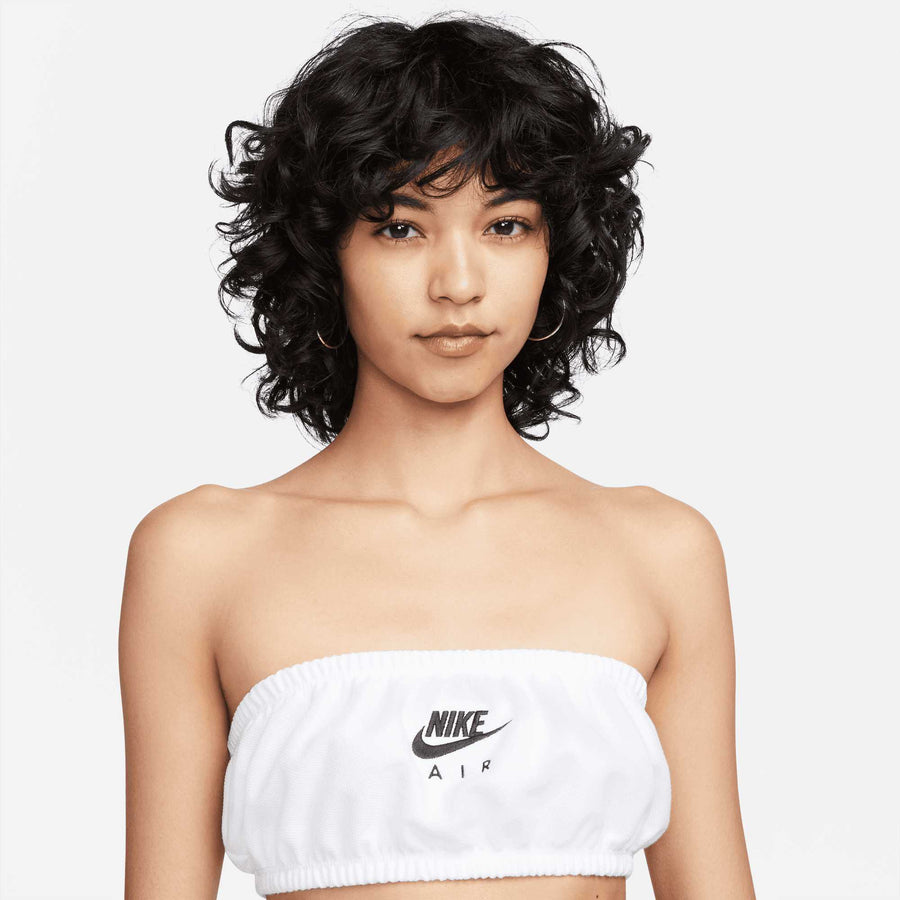Nike Womens Air  Bandeau Top White Nike