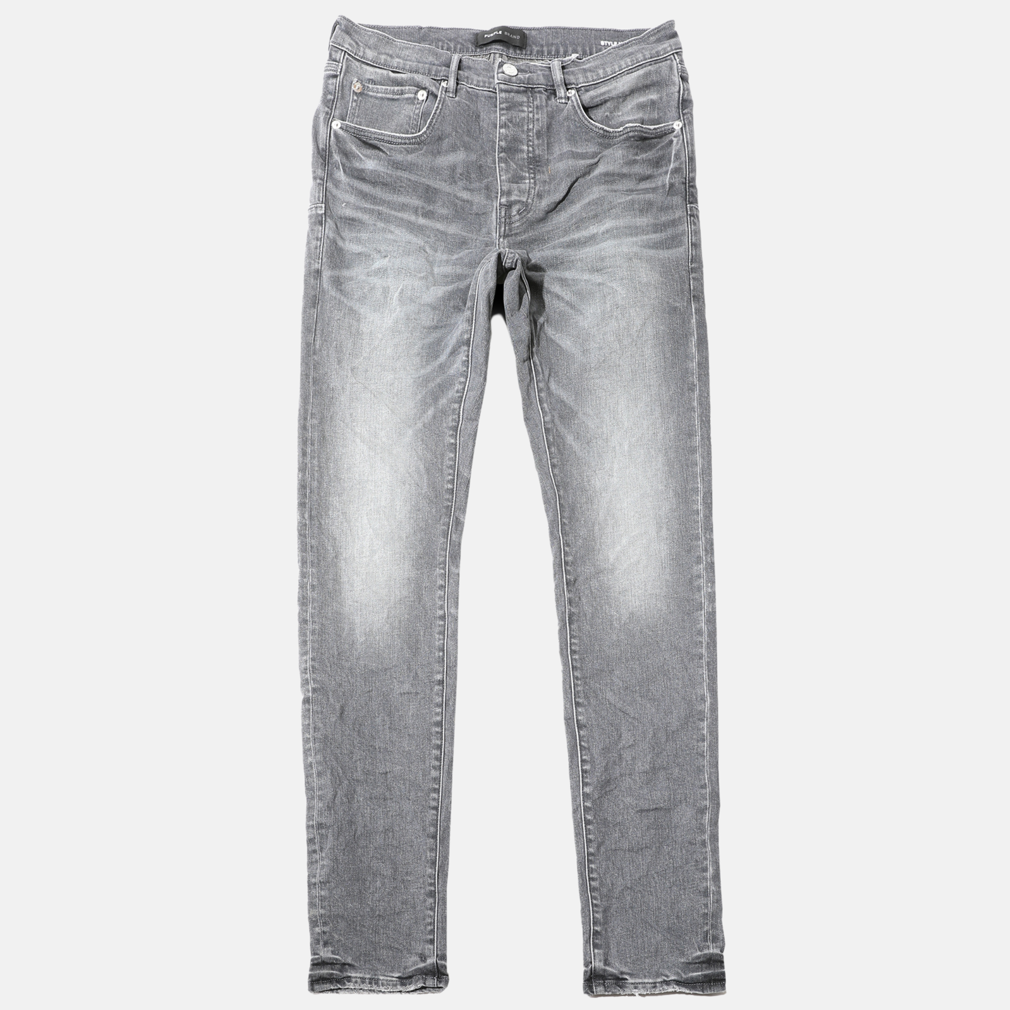 Purple Brand Vintage Slate Mid Grey Jeans