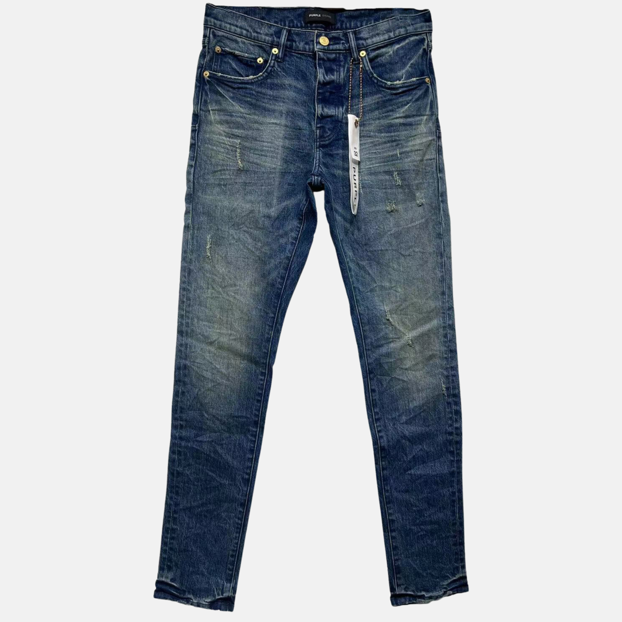 Purple Brand Western Blue Mid Indigo Jeans – Puffer Reds