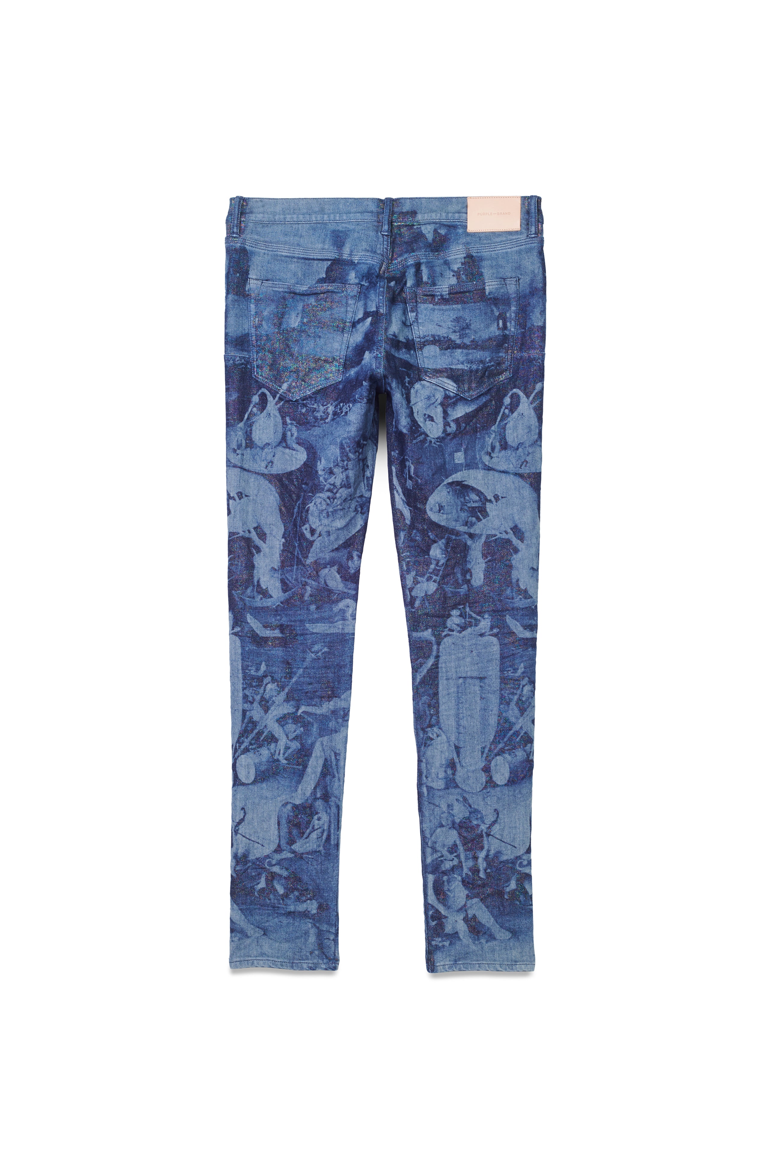 Buy PURPLE BRAND Low Rise Skinny Jeans 'Light Indigo/Neon' - P001