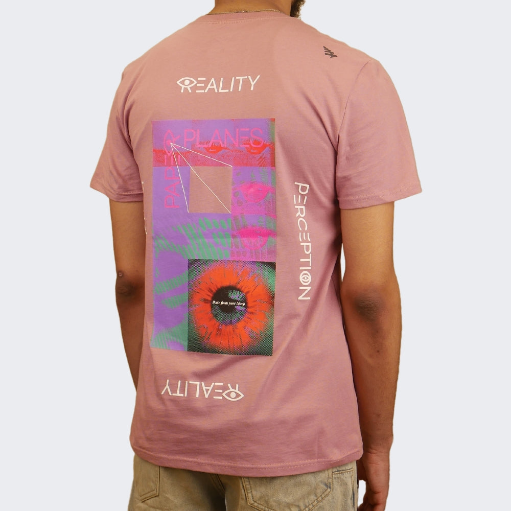 Paper Planes Perception Is Reality Tee Rose