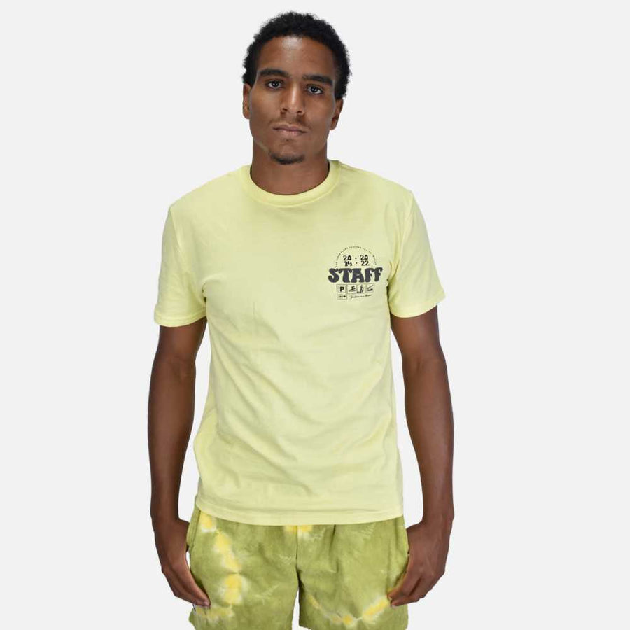 Paper Planes Camp Staff T-Shirt Light Yellow Paper Planes