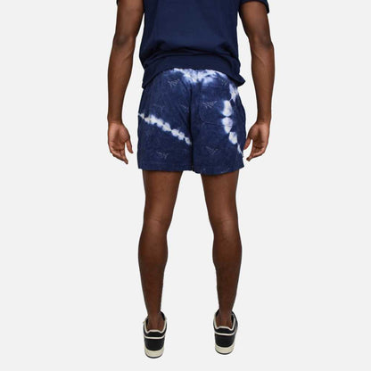 Paper Planes Do Or Dye Terry Cloth Short Navy Paper Planes